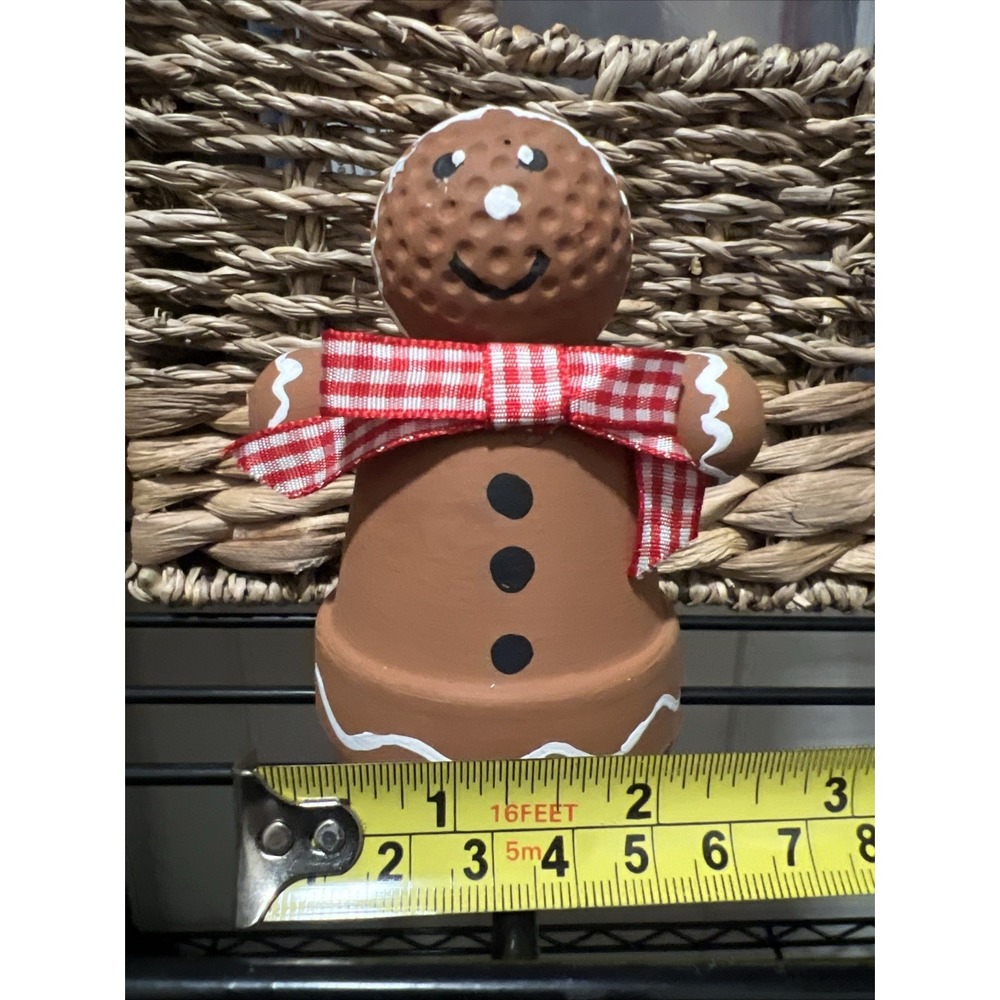 Gingerbread Planter Decor